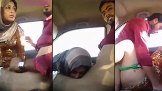 Desi sex video viral: Pakistani teacher sucking cock in car a college student