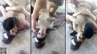 New desi mms: Mallu village college girl fucked outdoor by BF