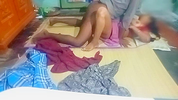 Desi XXX! Kerala village aunty sex action in the bad