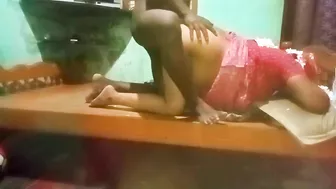 Priyanka aunty cheating with student at home