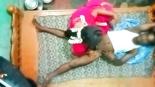 Desi XXX porn. Shy Kerala aunty in hotel room with her nephew honeymoon