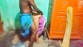 Desi XXX sex. Kerala aunty boob grab and seductive romance with neighbour