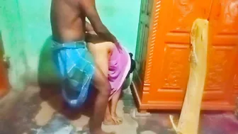 Desi XXX sex. Kerala aunty boob grab and seductive romance with neighbour