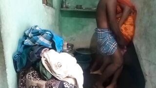 Kerala aunty getting fucked by owner house In standing position