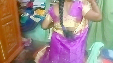 Student catches Kerala teacher aunty masturbating and fucks her