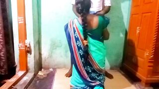 Desi XXX sex. Cute Kerala aunty with big tits  got fucked in lockdown