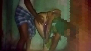 Desi XXX sex. Cute Kerala aunty romance with her boy friend