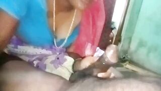 Desi Porn. Kerala aunty gives nice blowjob to uncle and swallows cum