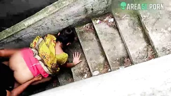 Kerala aunty in salwar kameez outdoor fuck with devar
