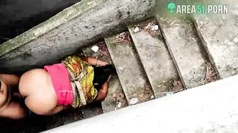 Kerala aunty in salwar kameez outdoor fuck with devar