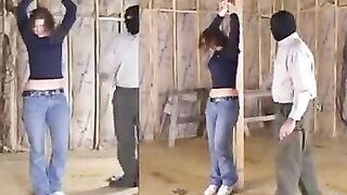 Jabardasti sex video! Loser girl gets kidnapped, bound and fuckrd