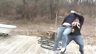 Jabardasti sex video! Loser girl gets kidnapped, bound and fuckrd