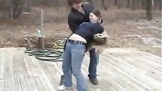 Jabardasti sex video! Loser girl gets kidnapped, bound and fuckrd
