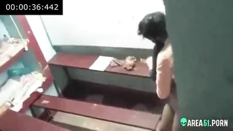 Nerdy girl hard fucked by college teacher. Leaked Desi XXX video.