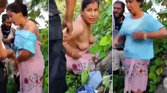 Desi couple caught fuck in jungle has been on cam by a guy Desi couple caught fuck in jungle has been on cam by a guy