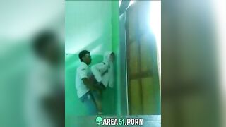 Viral Desi XXX MMS! Paki college girl in quick fuck with teacher before class