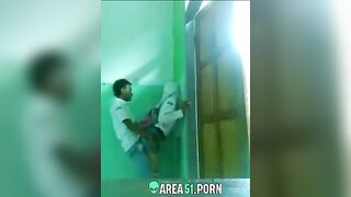 Viral Desi XXX MMS! Paki college girl in quick fuck with teacher before class