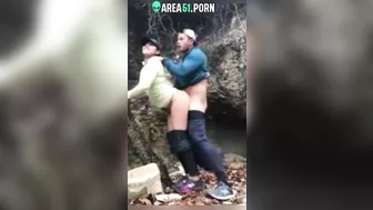 XXX Desi outdoor sex video of young college girl sex with lover