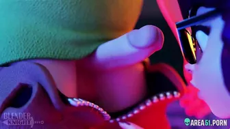 Scooby-Doo Hentai. Velma Dinkley fuck and suck on Halloween