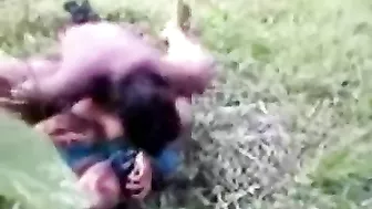 Desi MMS scandal - Telugu village aunty fucked outdoor with nephew Desi MMS scandal - Telugu village aunty fucked outdoor with nephew