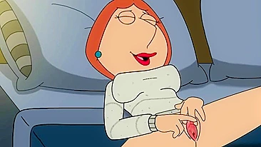Lois Griffin hidden masturbate and playing the clit