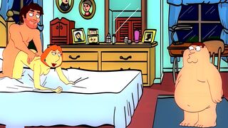 Family Guy Hentai - Lois Griffin cheating Peter, fuck with stranger