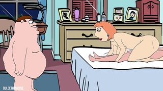 Lois Griffin Threesome Porn - Family Guy Hentai - Lois Griffin cheating Peter, fuck with stranger |  AREA51.PORN