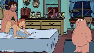 Family Guy Hentai - Lois Griffin cheating Peter, fuck with stranger