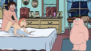 Family Guy Hentai - Lois Griffin cheating Peter, fuck with stranger