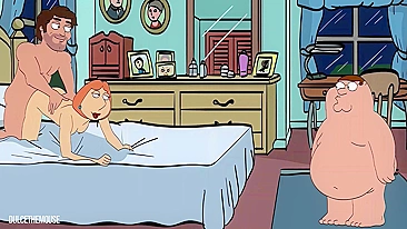 Family Guy Hentai - Lois Griffin cheating Peter, fuck with stranger