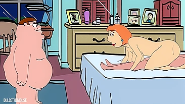 Family Guy Hentai - Lois Griffin cheating Peter, fuck with stranger