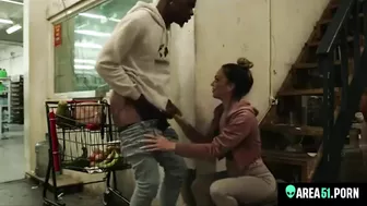 Viral MMS - Indian college girl in the UK forced to suck bf in the store