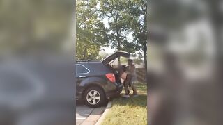 XXX TikTok viral video - Black couple of jerks enjoys outdoor humping