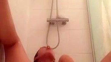 Hot coed masturbates in shower, is a sexy video of girls doing the tiktok naked challenge