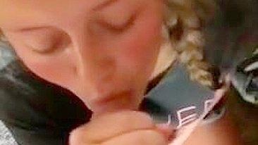 Blonde Gives BJ In POV - Going Viral with Raunchy TikTok Nudes