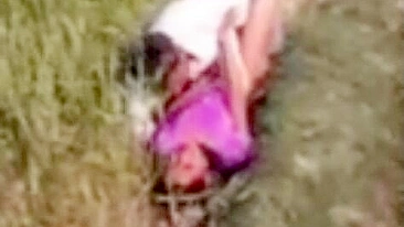 XXX Desi viral, village couple lovers caught adultery in the rice field