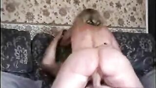 XXX real incest, stoned son fucking drunk mum at home when daddy gone