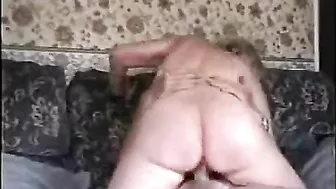 XXX real incest, stoned son fucking drunk mum at home when daddy gone