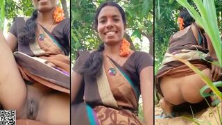 Viral XXX Desi mms - Village Bhabhi showing pussy and ass in live video