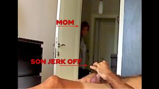 As I was getting ready to jerk off, my mom caught me.