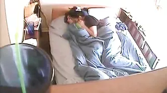 Our babysitter was caught on a hidden camera fucking my wife seducing her