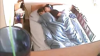 Our babysitter was caught on a hidden camera fucking my wife seducing her