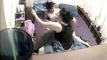 It was caught on hidden camera that our babysitter seduced and fouled my wife