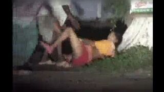 Choda Chodi Desi MMS. A lusty indian aunty doing sex outside with local boy