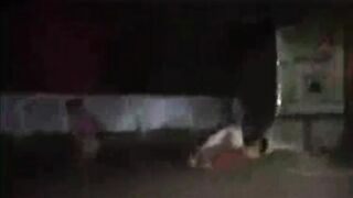 Choda Chodi Desi MMS. A lusty indian aunty doing sex outside with local boy