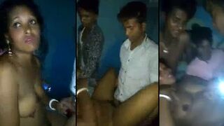 Viral Desi MMS! Village people group bang with a cheap hooker ( वेश्या )