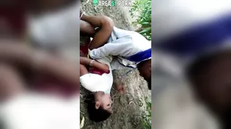 Viral Desi XXX MMS! Village girl in group threesome bang with local boys