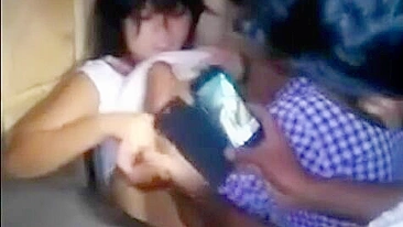 Viral Desi MMS! Village group sex, teen girl fucking with their friends Hindi audio