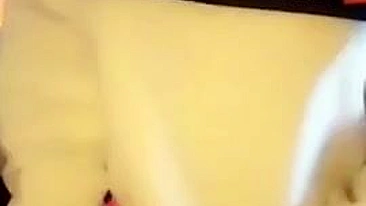 Sizzling! Stunning blonde shows tits and ass take nudity to another level on TikTok