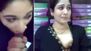 Leaked XXX Desi MMS! Mad shop owner force to fuck on cam Paki salesgirl